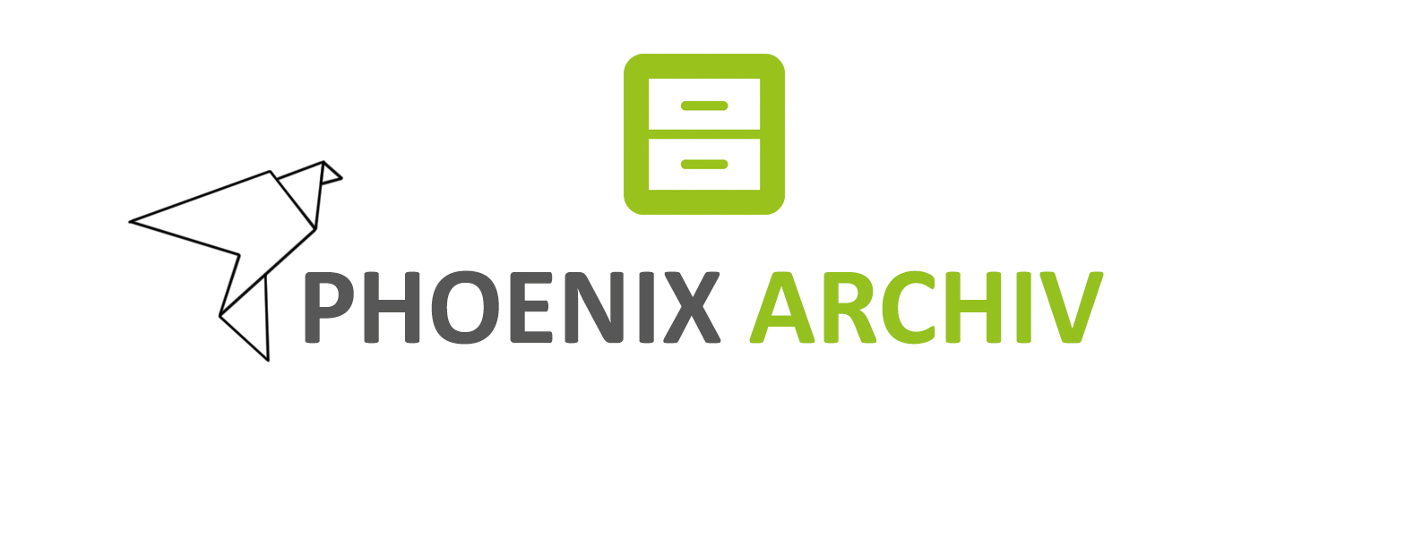 Logo Phoenix Archiv neu grün grau